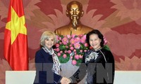 La vice-présidente de l’AN Nguyen Kim Ngan reçoit Elisabeth Guigou