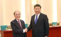 Le président de l’AN Nguyên Sinh Hùng termine sa visite en Chine