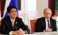 Conversation téléphonique entre Vladimir Poutine et Shinzo Abe