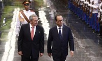 Raul Castro en viste officielle en France