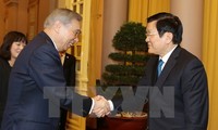 Truong Tan Sang reçoit le gouverneur de la province de Gunma