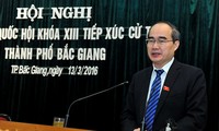 Nguyen Thien Nhan rencontre l’électorat de Bac Giang