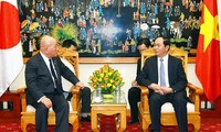 Tran Dai Quang reçoit le conseiller spécial du Premier ministre japonais