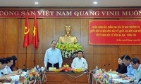 Le vice-président du Conseil électoral national à Vung Tau 