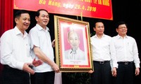 Tran Dai Quang visite Danang