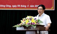 Pham Binh Minh lance sa campagne électorale à Thai Nguyen