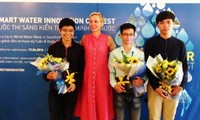 Les étudiants vietnamiens gagnent le 1er prix du concours de créativité sur l’eau