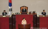 Park Geun-hye appelle l’Assemblée nationale à faire plus de pression sur le Nord