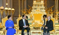 Laos et Cambodge: les premières destinations étrangères du président Tran Dai Quang