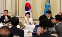 Park Geun-Hye appelle à poursuivre les efforts de la réunification