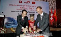 Les 45 ans des relations Vietnam-Suisse fêtés à Ho Chi Minh-ville
