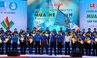 Lancement de la campagne de volontariat «Eté vert» 2016 à Ho Chi Minh-ville