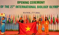 Ouverture des 27èmes Olympiades internationales de Biologie