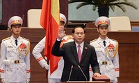 Le président Tran Dai Quang prête serment