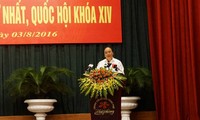 Nguyen Xuan Phuc rencontre les électeurs de Haiphong