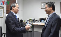 Nguyen Thien Nhan visite Jongno (Séoul)