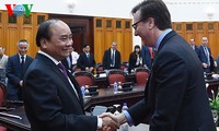 Une délégation du Conseil d’affaires Etats-Unis-ASEAN reçue par Nguyen Xuan Phuc