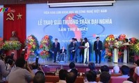Remise du Prix Tran Dai Nghia
