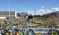 Brésil: Manifestations contre Michel Temer à Sao Paulo