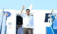 Le président philippin termine sa visite au Vietnam 