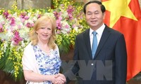 Eleanor Laing reçue par le président Tran Dai Quang 