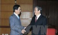Dinh The Huynh reçoit l’ambassadeur de Chine au Vietnam
