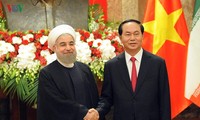 Entretien Tran Dai Quang - Hassan Rouhani
