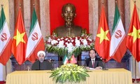 Hassan Rouhani termine sa visite au Vietnam
