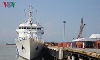 Un navire de la Marine indienne à Danang