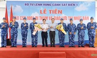 Vietnamese coast guard ship departs for Japan