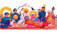 Don Ca Tai Tu art featured in Google Doodle 