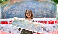 Nhan Dan Newspaper offers readers Dien Bien Phu Campaign paintings