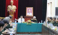 Presiden Truong Tan Sang melakukan temu kerja dengan Legiun Veteran Perang Vietnam.