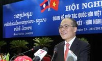 Mendorong kerjasama menyeluruh antara Majelis Nasional Vietnam dan Parlemen Laos.
