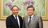 Wakil Perdana Menteri Vietnam Nguyen Xuan Phuc menemui Ketua Mahkamah Agung dan Menteri Hukum Jepang.