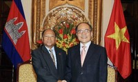 Ketua Parlemen Kamboja mengakhiri kunjungan persahabatan resmi di Vietnam.