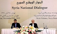 Konferensi “Dialog bangsa Suriah” mengimbau penghentian kekerasan.