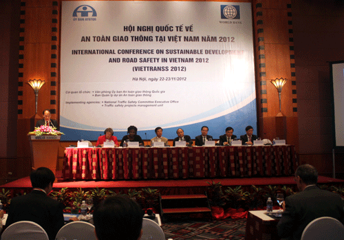 Konferensi internasional tentang keselamatan lalu lintas di Vietnam