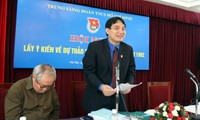 Federasi Pemuda Vietnam mengumpulkan pendapat terhadap Rancangan Amandemen UUD-92