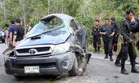 Serangan bom di Thailand Selatan mengakibatkan dua pejabat provinsi tewas