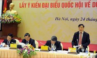 Konferensi mengambil pendapat anggota Majelis Nasional terhadap Rancangan Amandemen Undang-Undang tentang Pertanahan