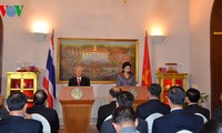 Sekjen Nguyen Phu Trong mengakhiri kunjungan di Thailand