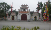 Datang ke ruang budaya daerah Ninh Giang, provinsi Hai Duong
