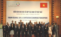 Pembukaan Forum regional tentang kerjasama ekonomi Francophonie