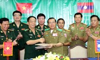 Vietnam dan Laos membangun pola kebijakan satu pintu