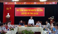 Provinsi Lao Cai perlu mengembangkan secara maksimal keunggulannya untuk berkembang
