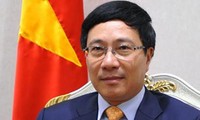 Deputi Perdana Menteri Pham Binh Minh menghadiri sesi perdebatan umum Majelis Umum PBB