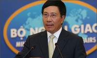 Pekerjaan diplomatik Vietnam tahun 2014 turut mempertahankan secara mantap kedaulatan wilayah