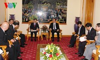 Menteri Keamanan Publik Tran Dai Quang menerima Wakil Kepala Kantor Kabinet Jepang, Hiroshige Seko