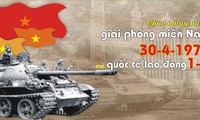 Lagu-Lagu tentang Hari pembebasan total Vietnam Selatan dan penyatuan Tanah Air